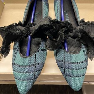 Pine Plaid Mary Janes, 10.5